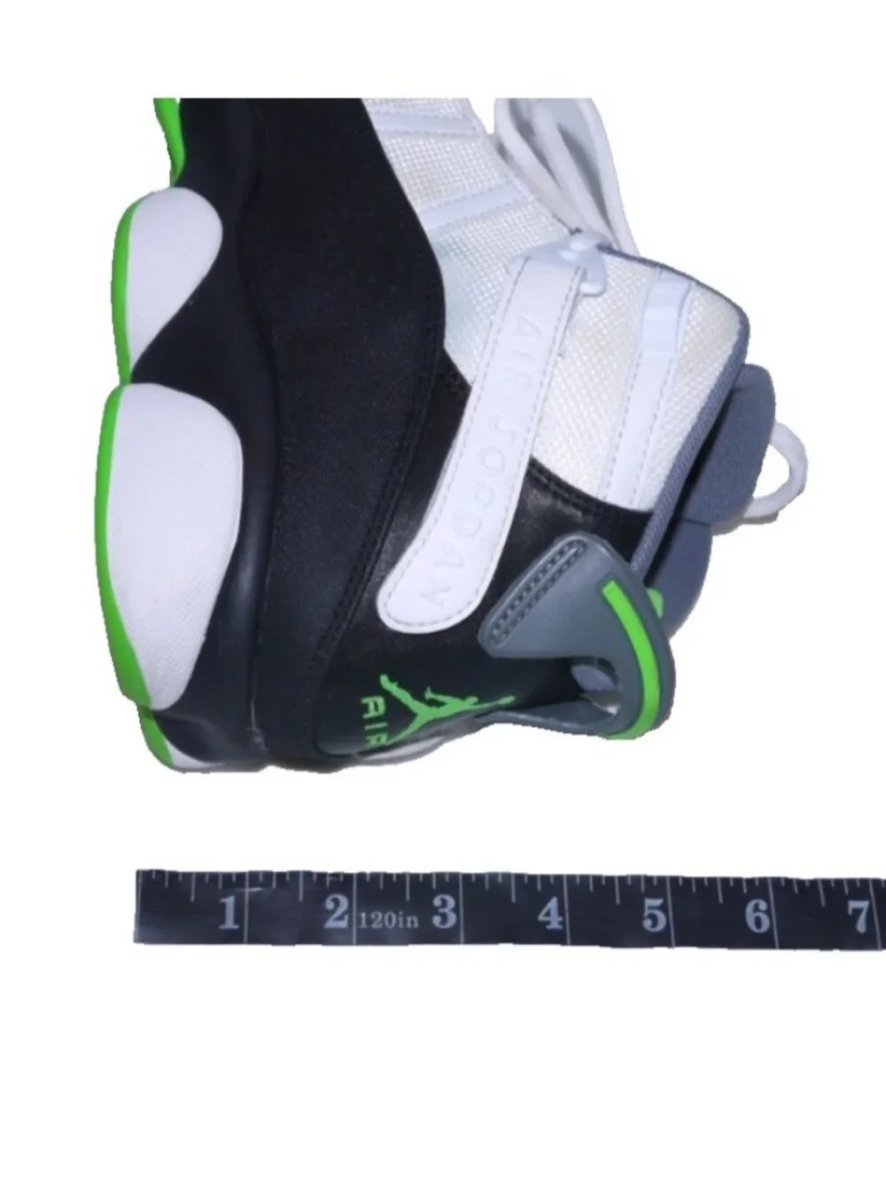 Nike Air Jordan 6 Rings Altitude 322992-130 black & white men's sneakers size 8